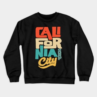 California city surf Crewneck Sweatshirt